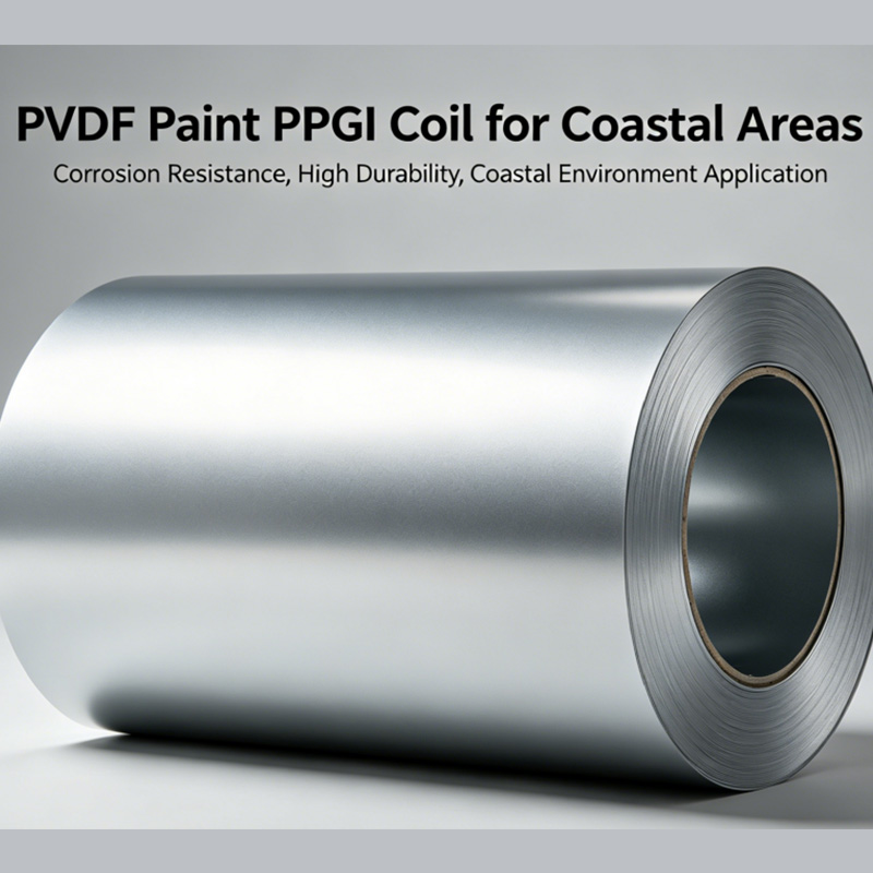 Péinteáil PVDF PPGI Coil Do Cheantair Chósta